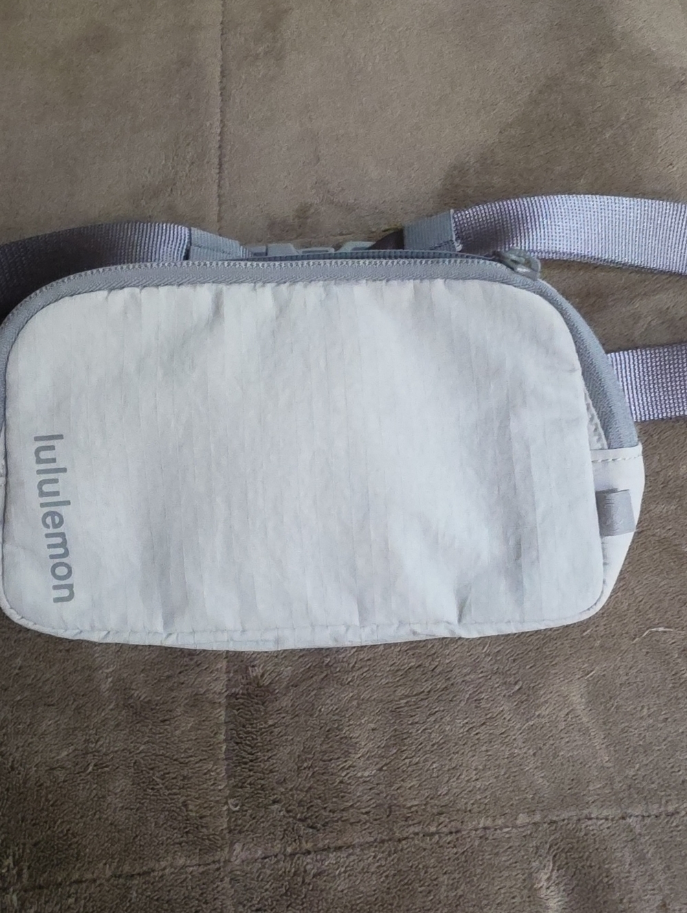 lululemon Light Gray Waist Pouch